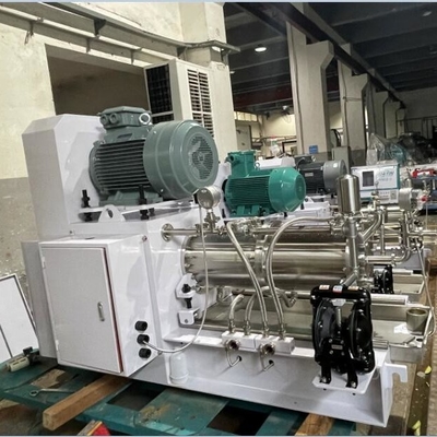 Self Made Mechanical Seal Horizontal Sand Mill For Wet Grinding / Dispersing In Ink / Paint