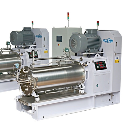 SUS304 Bead Mill For Paint CE 55KW Pin Type Grinding sand Mill Machine