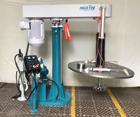 High Speed Disperser 45KW Industrial Paint Pesticide Mixer Machine